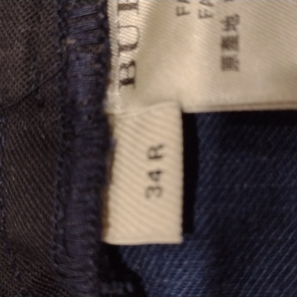 Burberry straight leg jeans dark rinse size 34R women EU (size 8 US) - Picture 12 of 13